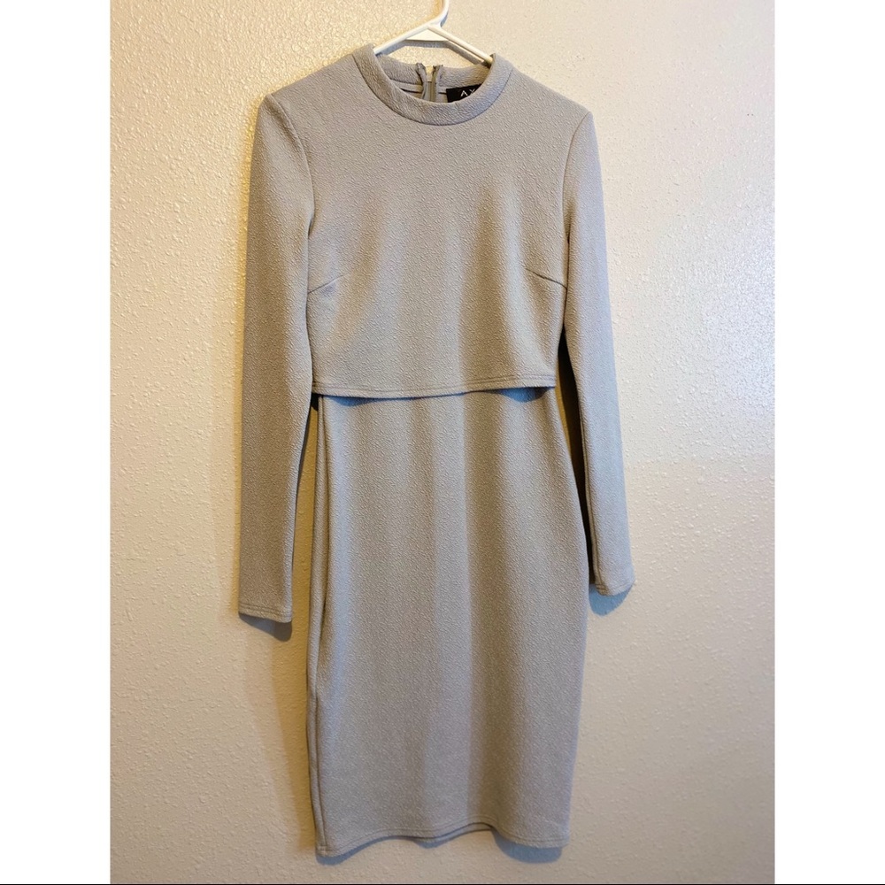 Long sleeve midi dress